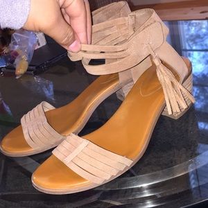 Cute heels w/ ankle strap